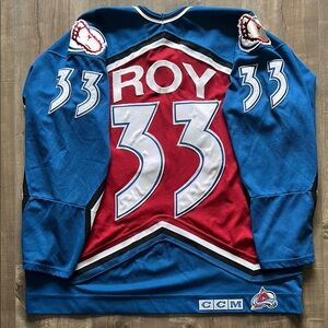 *SOLD* Patrick Roy Colorado Avalanche CCM Jersey